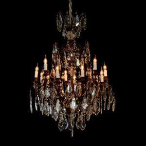 ガラスの泡シャンデリア