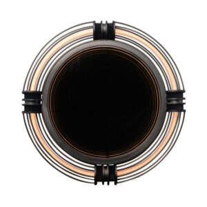 ライト付きレンガの壁