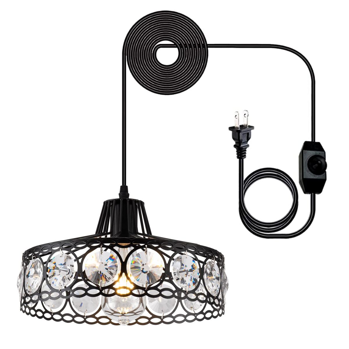 シャンデリアをプラグインに配線し直す方法