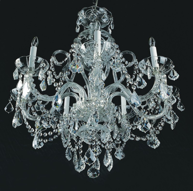 クリスタルシャンデリア